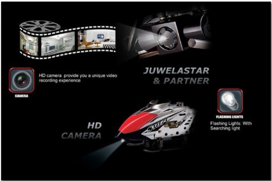 Dystrybutor helikoptera z cam.HD