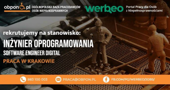 Inżynier oprogramowania / Software Engineer Digital