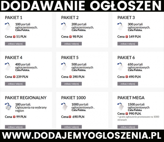 DODAMY OGŁOSZENIA ZA CIEBIE -  DODAWANIE OGŁOSZEŃ