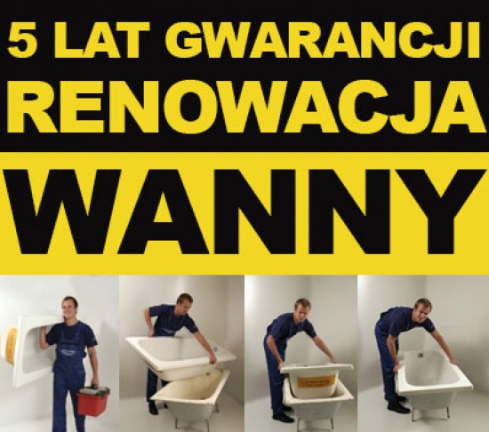 WANNA w  WANNIE  - nowa wanna w 2 GODZINY