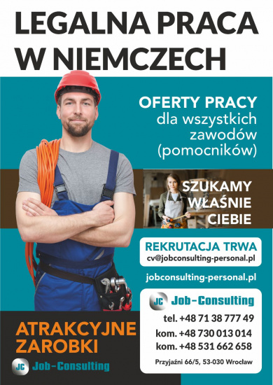 Pomocnik/ Pracownik fizyczny